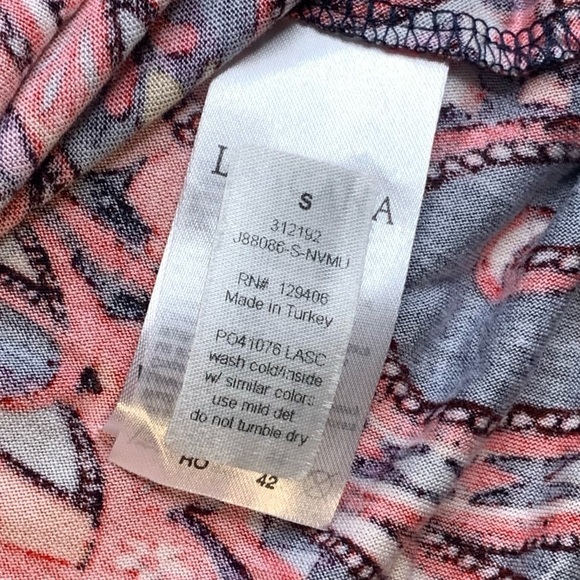 Lascana High Neck‎ Dress Women’s Small Multicolor Paisley Print Sleeveless Mini - Picture 6 of 7